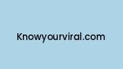 Knowyourviral.com Coupon Codes
