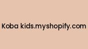 Koba-kids.myshopify.com Coupon Codes