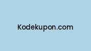 Kodekupon.com Coupon Codes