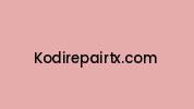 Kodirepairtx.com Coupon Codes