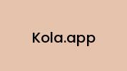 Kola.app Coupon Codes