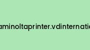 Konicaminoltaprinter.vdinternational.in Coupon Codes