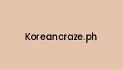 Koreancraze.ph Coupon Codes