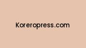 Koreropress.com Coupon Codes