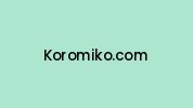 Koromiko.com Coupon Codes