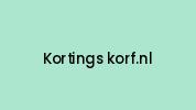 Kortings-korf.nl Coupon Codes