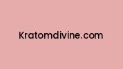 Kratomdivine.com Coupon Codes