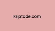 Kriptode.com Coupon Codes