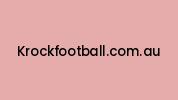 Krockfootball.com.au Coupon Codes