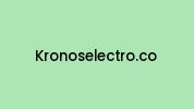 Kronoselectro.co Coupon Codes
