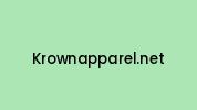 Krownapparel.net Coupon Codes