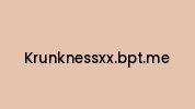 Krunknessxx.bpt.me Coupon Codes