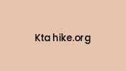 Kta-hike.org Coupon Codes