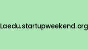Laedu.startupweekend.org Coupon Codes