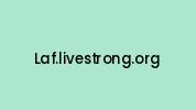 Laf.livestrong.org Coupon Codes