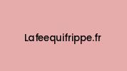 Lafeequifrippe.fr Coupon Codes