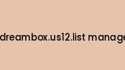 Lalasdreambox.us12.list-manage.com Coupon Codes