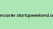 Lancaster.startupweekend.org Coupon Codes