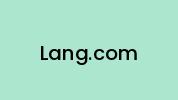 Lang.com Coupon Codes
