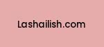 lashailish.com Coupon Codes