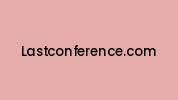 Lastconference.com Coupon Codes