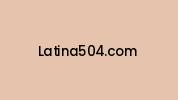 Latina504.com Coupon Codes