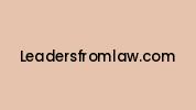 Leadersfromlaw.com Coupon Codes