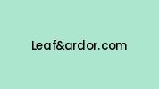 Leafandardor.com Coupon Codes