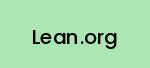 lean.org Coupon Codes