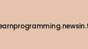 Learnprogramming.newsin.tk Coupon Codes