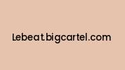 Lebeat.bigcartel.com Coupon Codes