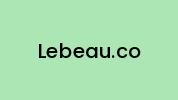 Lebeau.co Coupon Codes