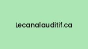 Lecanalauditif.ca Coupon Codes
