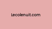 Lecolenuit.com Coupon Codes