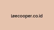 Leecooper.co.id Coupon Codes