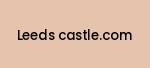 leeds-castle.com Coupon Codes