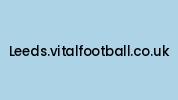 Leeds.vitalfootball.co.uk Coupon Codes