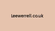 Leewerrell.co.uk Coupon Codes