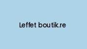 Leffet-boutik.re Coupon Codes