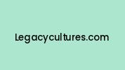 Legacycultures.com Coupon Codes