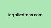 Legalizetrans.com Coupon Codes