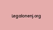 Legalonenj.org Coupon Codes