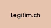 Legitim.ch Coupon Codes