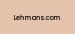 lehmans.com Coupon Codes