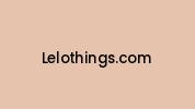 Lelothings.com Coupon Codes