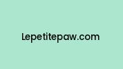 Lepetitepaw.com Coupon Codes