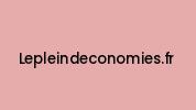 Lepleindeconomies.fr Coupon Codes