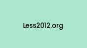 Less2012.org Coupon Codes