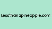 Lessthanapineapple.com Coupon Codes