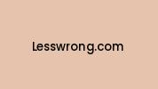 Lesswrong.com Coupon Codes